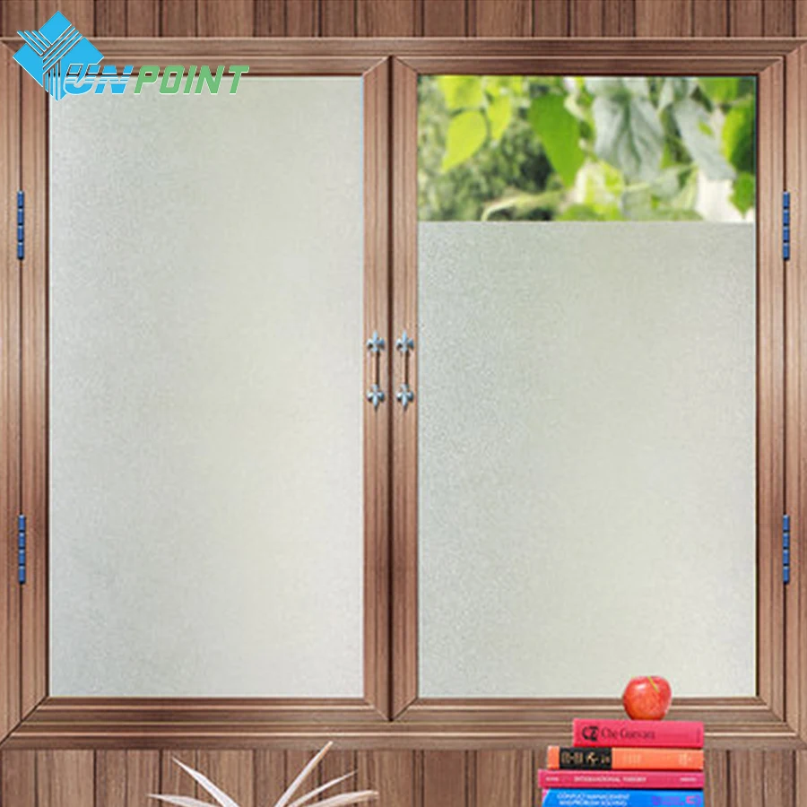 Frosted Opaque Glass Window Wallpaper Office Bathroom Sliding Door
