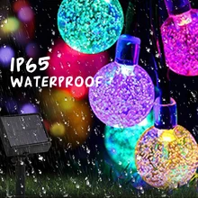 IP65 Водонепроницаемый садовый светильник 6 м 7 м многоцветный RGB на год и Рождество вечерние наружной отделки Tuinverlichting освещение