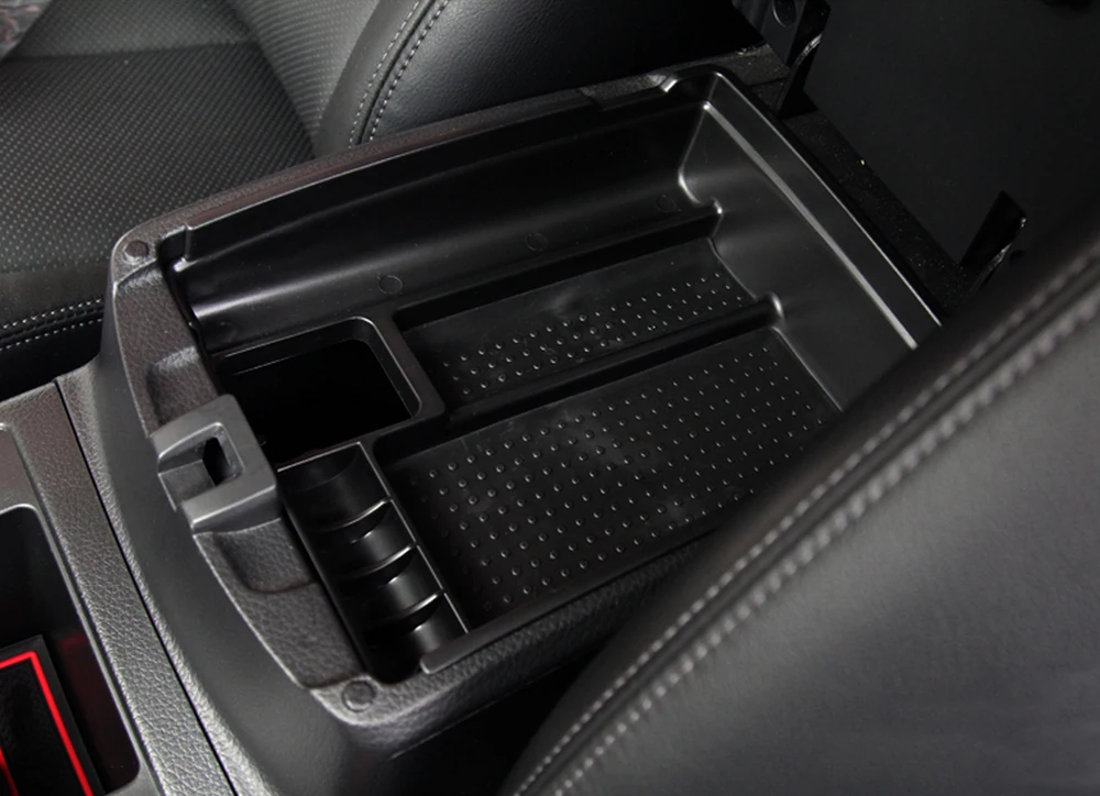 Car Glove Box Organizer Armrest Secondary Storage Center