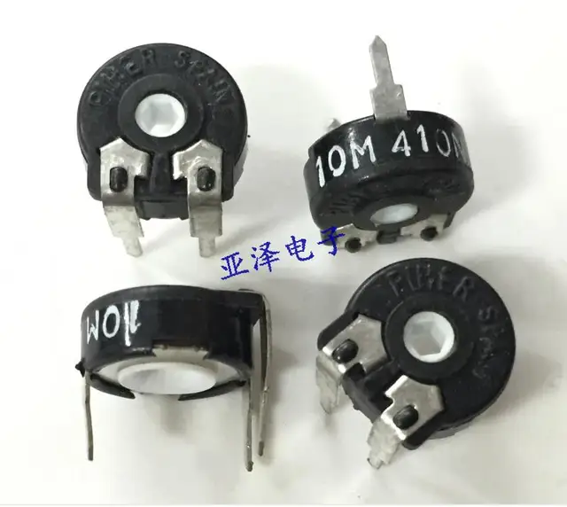5PCS/LOT Imported original PIHER Spain trimmer potentiometer, PT10 10M ...