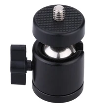 Лучшие предложения мини шаровая Головка 1/" крепление для камеры штатив для SB800 SB900 580EX II vidicon Flash