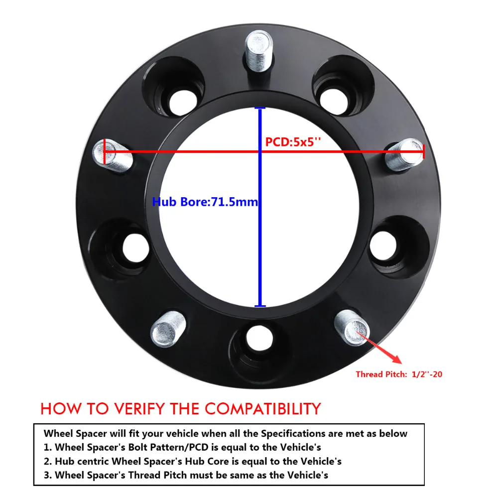 5x5 колесные прокладки 1 5 &quothubtric Fit 07 18 Jeep Wrangler JK 99 10 Grand Cherokee WJ WK 06 Commander