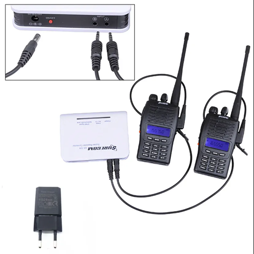 

SR-328 Radio de dos vнas dъplex repetidor controlador con Cable de conexiуn para $TERM impacto BaoFeng for kenwood radios