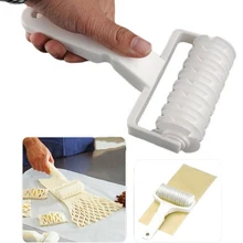 Пищевой пластиковый тесто роликовый нож для пицци и печенья нарезка выпечки тиснение тесто ролик резак инструменты приборы для выпечки 14*11 см