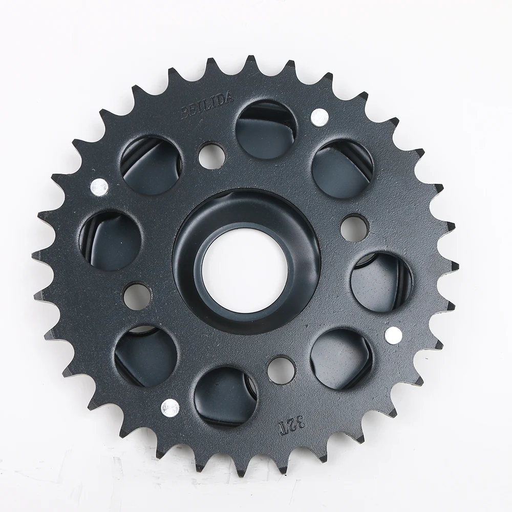 14T 32T Motorcycle 14T Front & 32 T Rear Sprocket Kit for Honda CA250 520 Chain #c