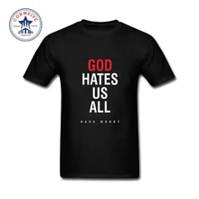Модная мужская одежда, повседневная, Californication Showtime Show God Hans Us All, Хэнк, круглый вырез, хлопковые мужские футболки