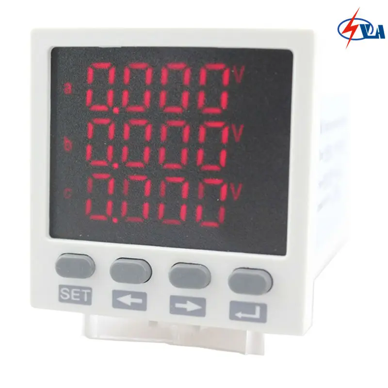 

High quality 3D83 panel size 48*48 mm Digital display LED ammeter voltmeter multimeter