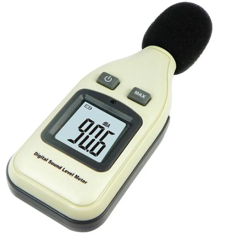 

GM1351 30-130dBA Digital Noise Sound Level Meter 1.5 dB Accuracy Decibel Logger Tester LCD Automatic Backlight