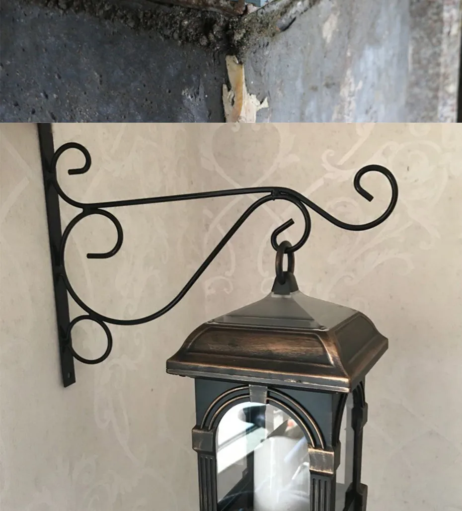 Retro Vela Solar Lanterna de Jardim ao ar Livre Caminho Pendurado Decoração do Jardim Luz Solar Gramado Luz Solar Luzes Led à Prova d' Água 10 Retro solar vela lanterna ao ar livre