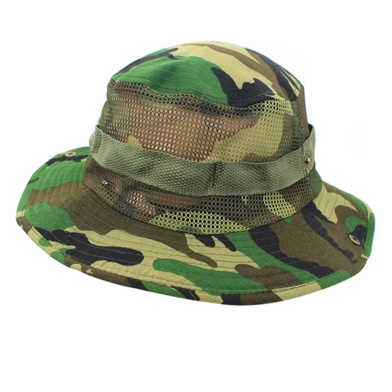 Новые шляпы для взрослых с плоским верхом, круглые складные козырьки, дышащие сетчатые ковбойские шляпа рыбака, аксессуары для одежды - Цвет: A2