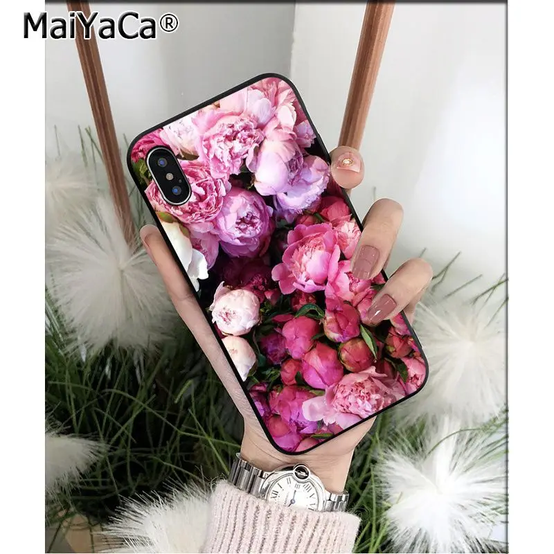 Elegant Pink Purple Peony On the Vase