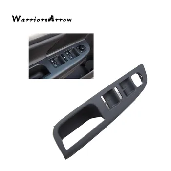 

WarriorsArrow Black Master Power Window Switch Bezel Panel Trim For VW Jetta MK5 2006-2010 Golf 2004-2014 1K4868049C