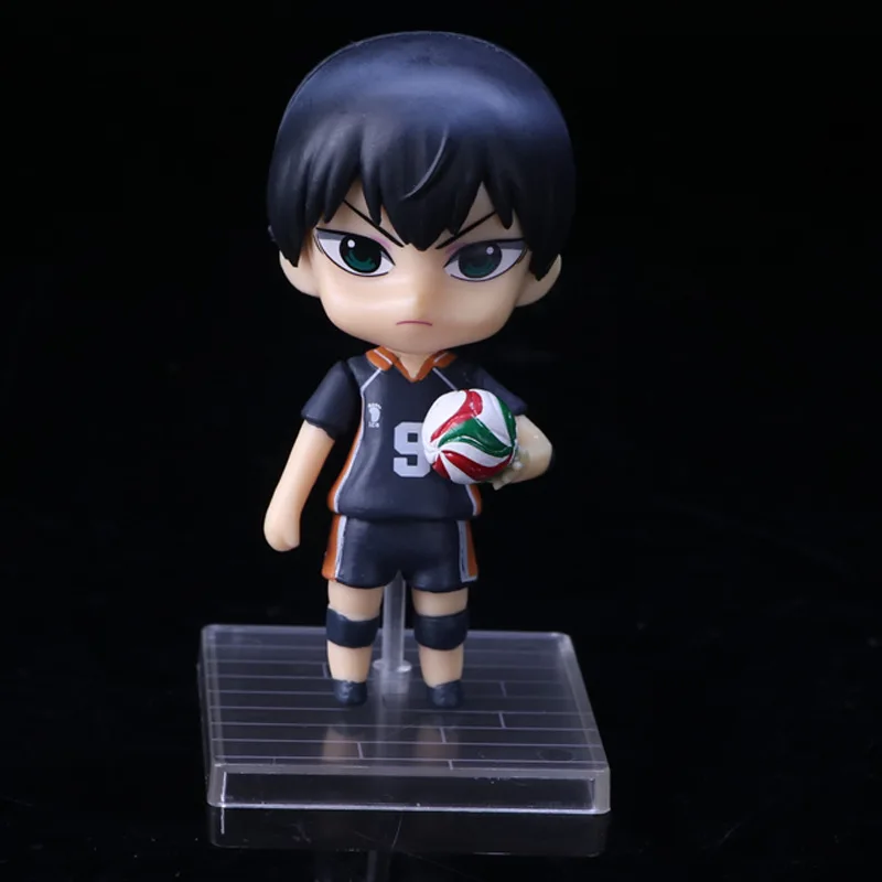 Haikyuu Фигурки 6 шт./компл. Hinata Shoyo Oikawa Toru Kozume Kenma Kageyama Tobio игрушки 10 см