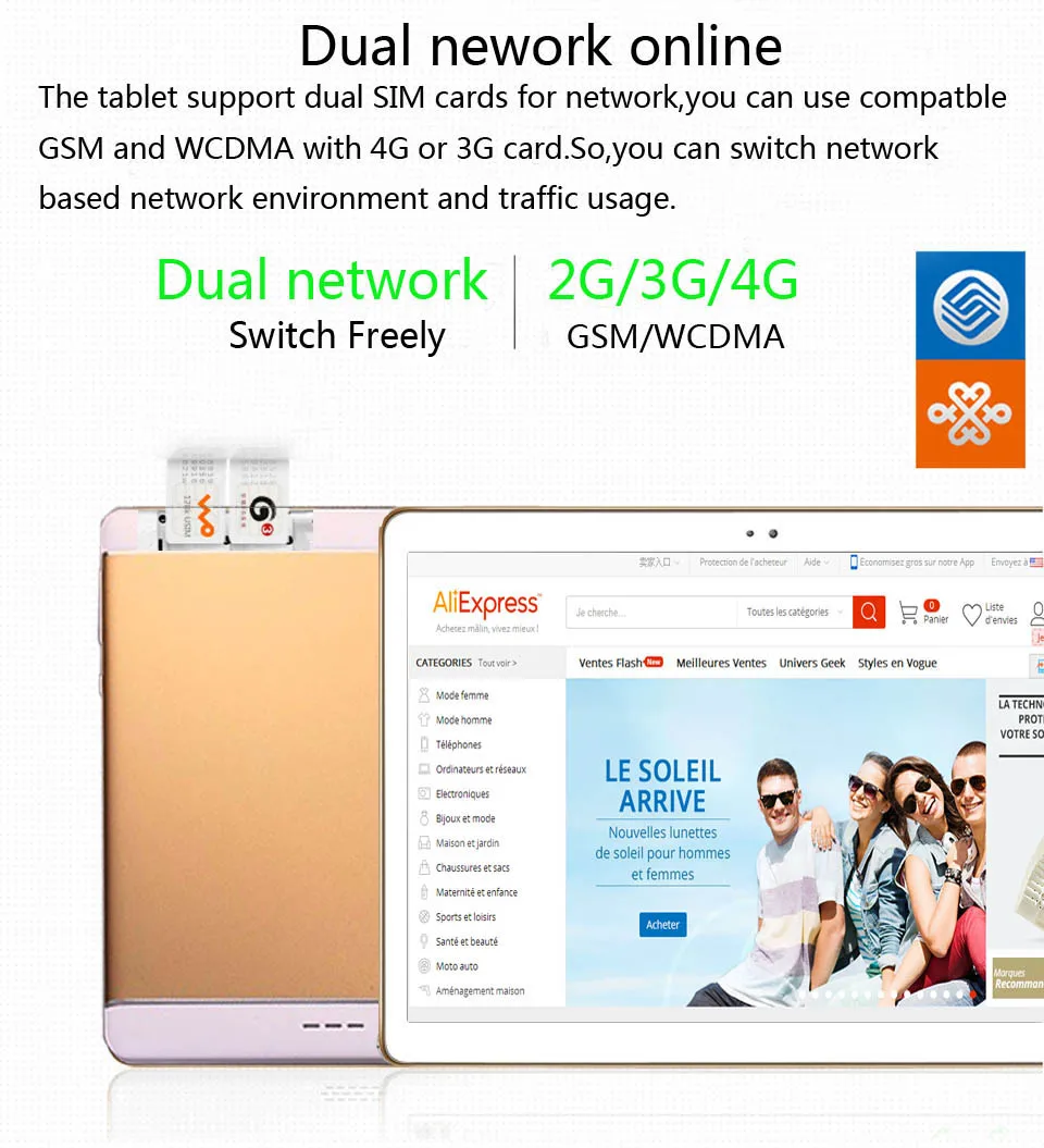 4G dual sim card