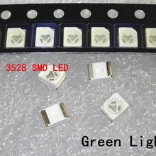 1000 шт. 3528 зеленый супер яркий светильник диод 1210 SMD СВЕТОДИОДНЫЙ