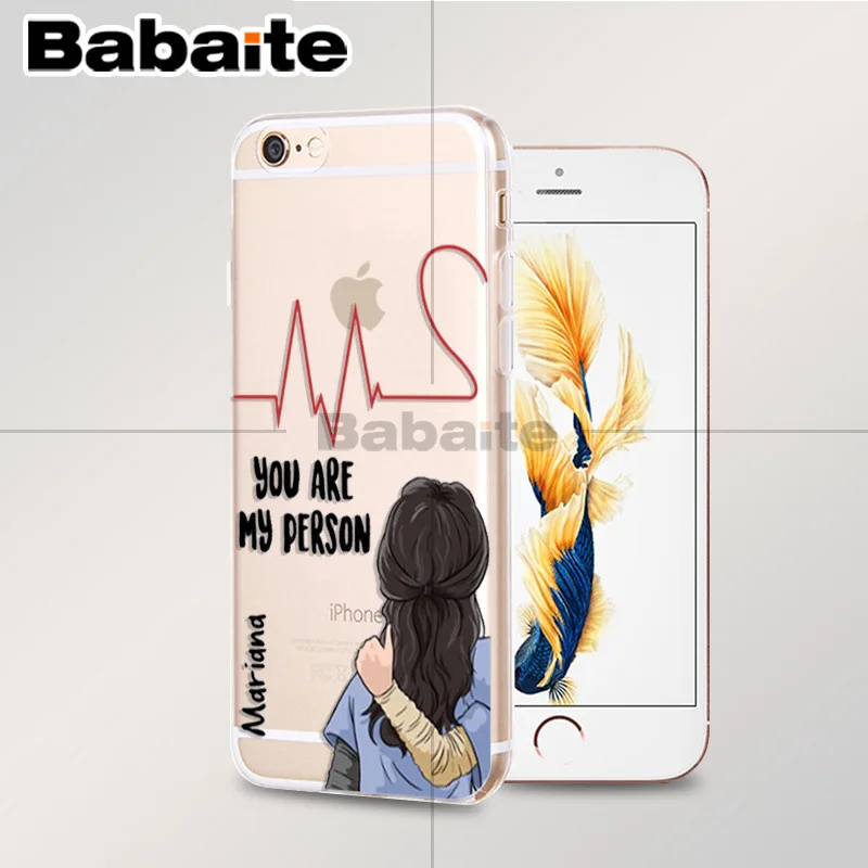 Babaite American TV Series Riverdale Betty and Veronica Friendship phone Case for Apple iPhone 8 7 6 6S Plus X XS max 5 5S SE XR