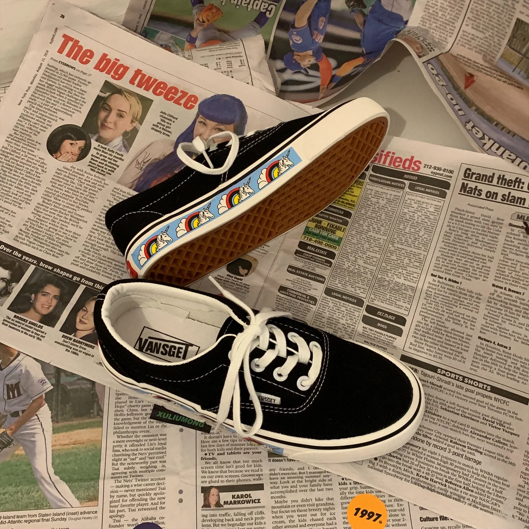 Unicorn Canvas Women Sneakers -Unicorn Fashion HTB1RtZiUkvoK1RjSZFwq6AiCFXa0