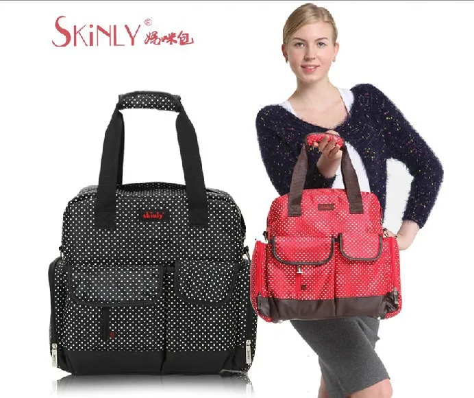 

Free Shipping! 2017 Fashion Mummy Bag Baby Stroller Bag Maternity Bags Baby Diaper Backpack Nappy Bags With Large Capacity