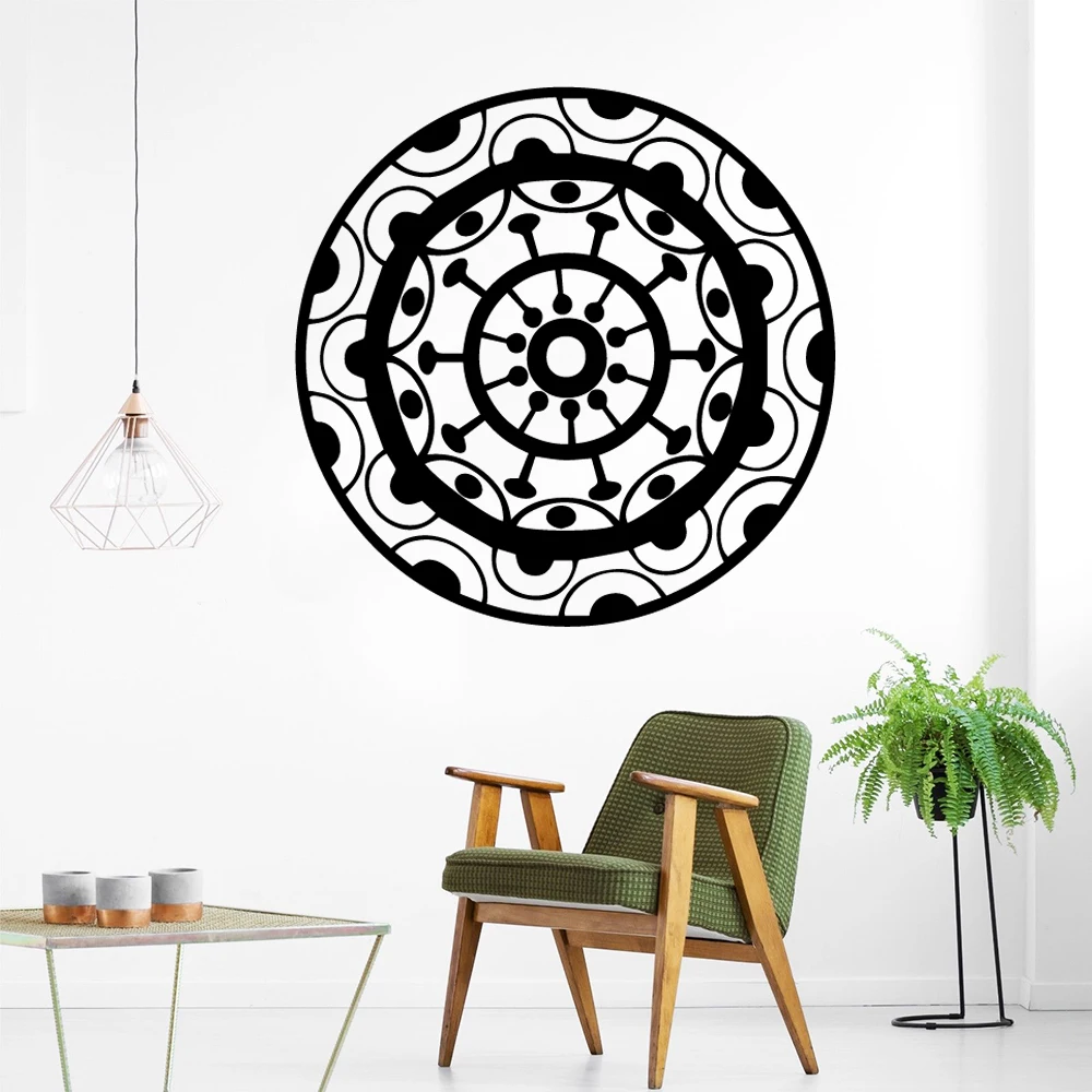 Exquisite Mandala Wallsticker Pvc Wall Art Paper For Kids Rooms Home Decor Living Room  Decal Vinyl Mural naklejki na sciane