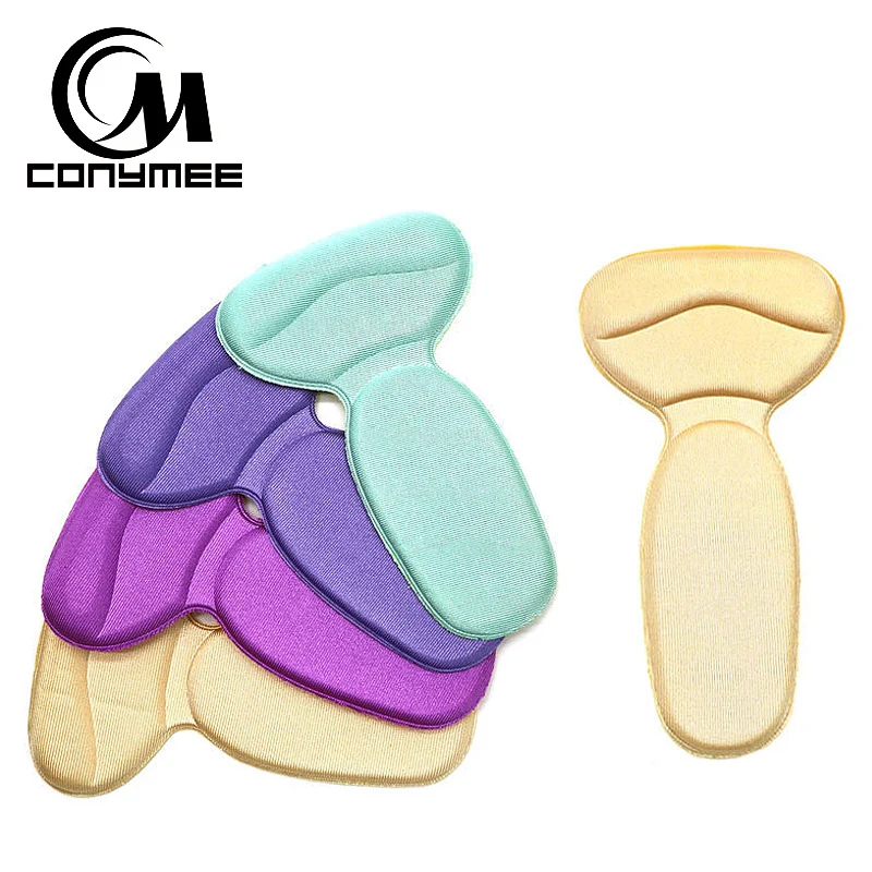 CONYMEE العظام نعل T-شكل الإسفنج أحذية النعال منصات عالية الكعب إدراجات العناية بالقدم الألم الإغاثة النساء الرياضة بطانة حذاء وحيد