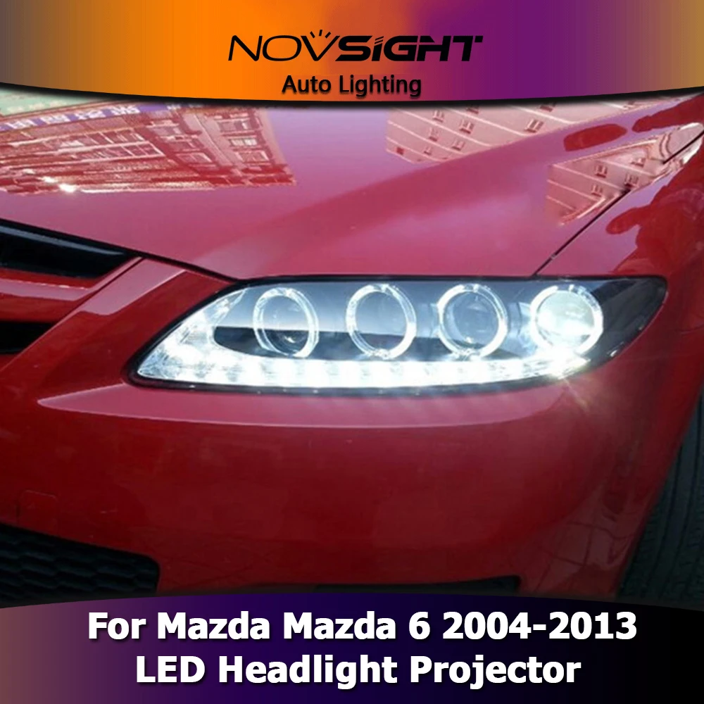 Автомобильный Стайлинг для Mazda 6 фары 2004 2013 светодиодный фонарь универсальный тип