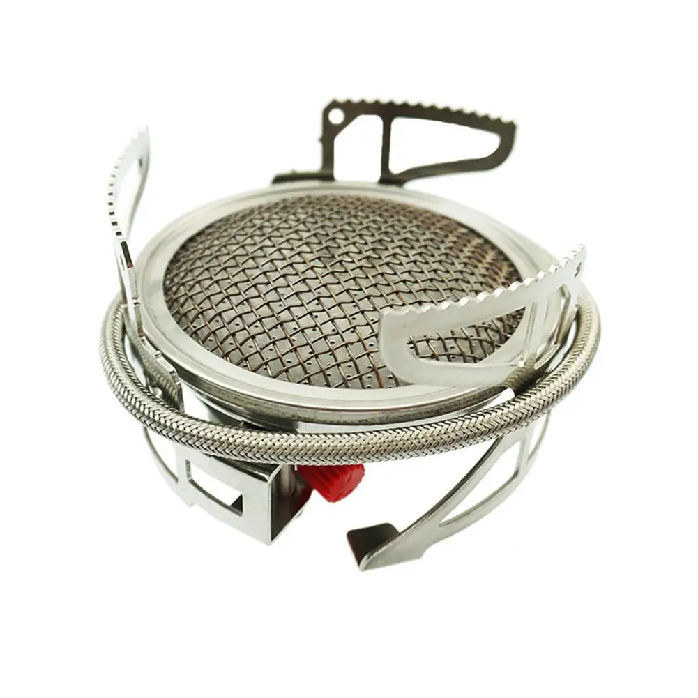 Mini Outdoor Gas Stove Foldable Cooking Camping Split Burner Picnic Portable Foldable Furnace