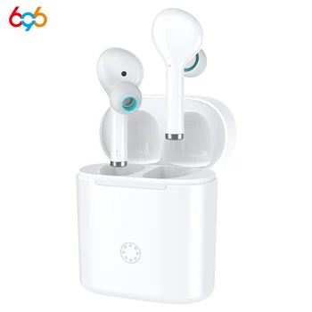 

696 TWS139 Wireless Earphone In-ear Bluetooth 5.0 Touch Earbuds Waterproof 3D Stereo Noise Cancelling Headset with Microphone