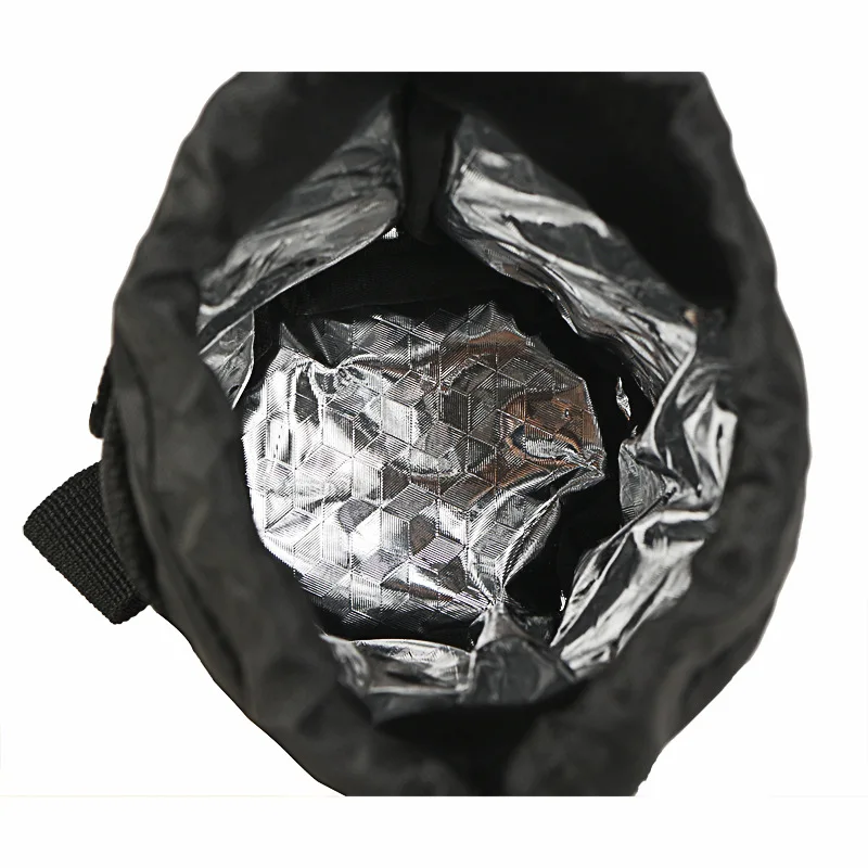 Best B-SOUL Bike Handlebar Stem Bag Food Snack Storage Water Bottle Bikepacking Bicycle Bag Touring Commuting Insulated Pouch 5