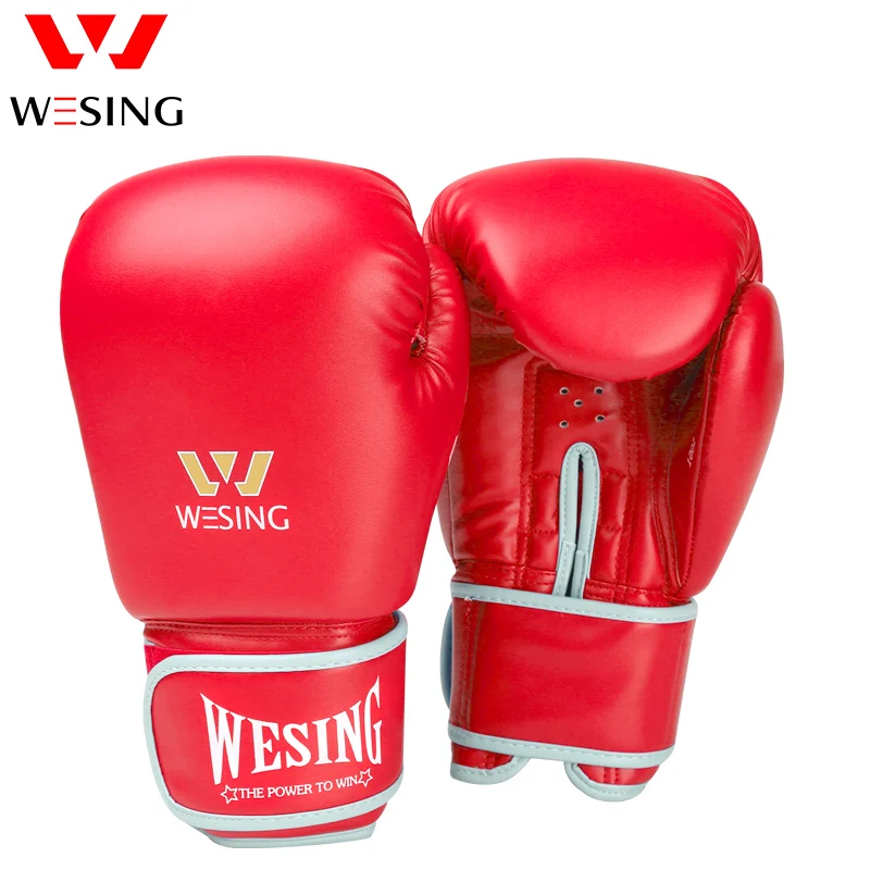 Wesing Pro Муай Тай MMA боксерские Перчатки взрослые тренировочные спарринговые