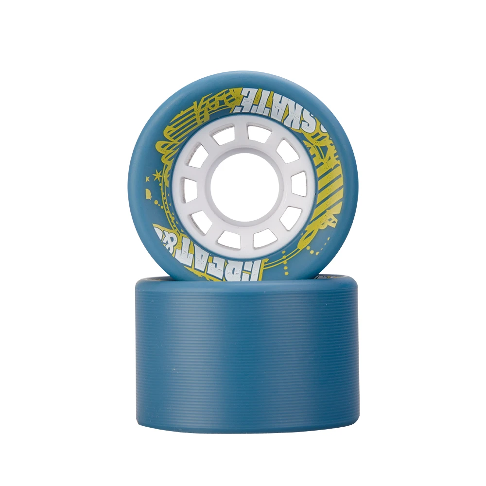 Roller Skates wheels 8 pieces 62x40mm For Indoor & Outdoor Skating Quad Skate wheels 95A PU Wheels For Kids roller skating wheels