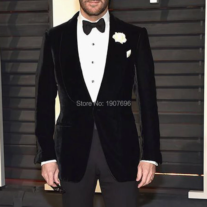 black velvet evening jacket