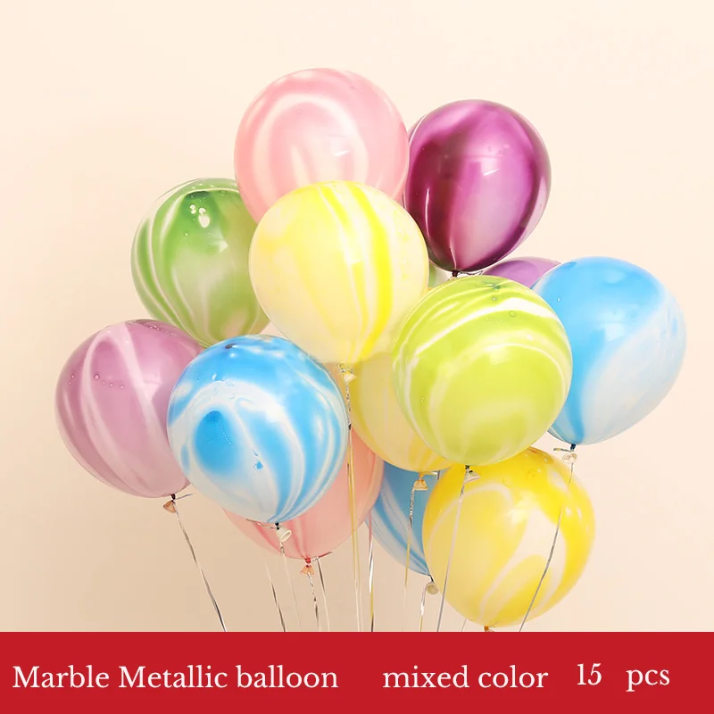 marble mixed color 15 pcs