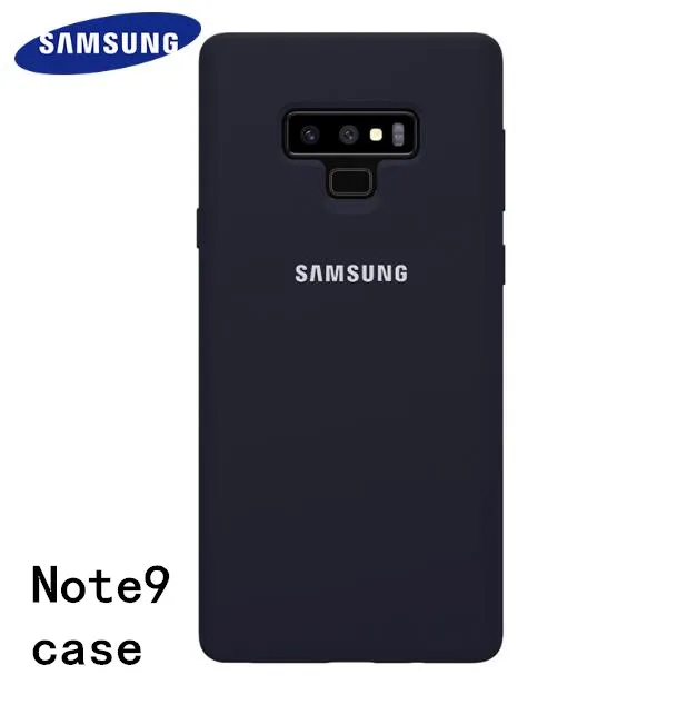 

Samsung Note 9 Case cover Silicone Original Back Cover Business Luxury Sport Cut Camera Protective Surface Waterproof N9600