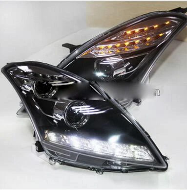 HID, 2010~, автомобильный Стайлинг для быстрой фары, Aerio, Ciaz, Reno, kizashi, s-cross, samurai, Forenza, Equator, sidekick, Swift head lamp - Цвет: Model2 style