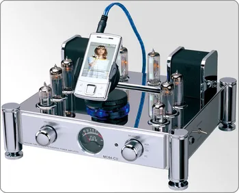 

Meixing MingDa MC84-C II EL84 vacuum valve Integrated Amplifier with remote control Hi Fi Amplifier audiophile amp