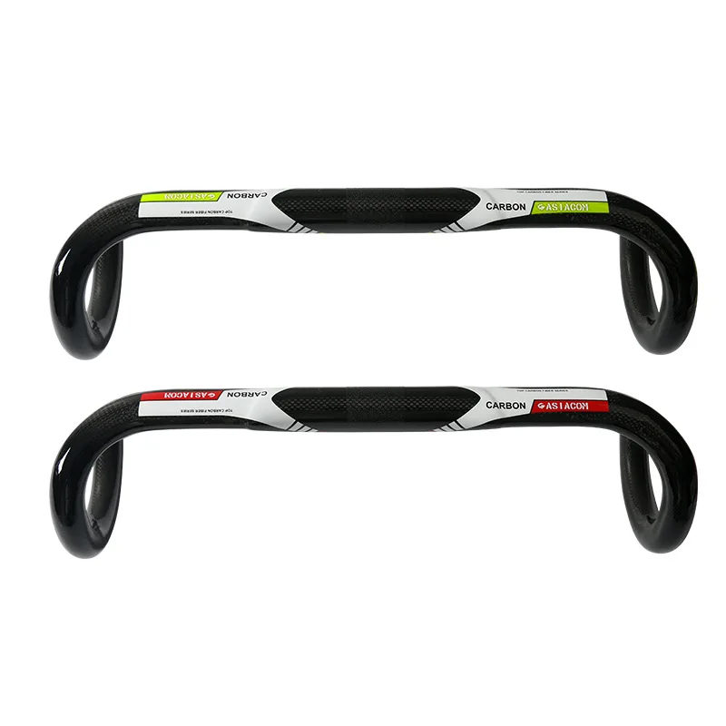 

Карбоновый руль ASIACOM, руль carbono, руль 3K, карбоновый руль для дороги, руль 123 мм, охват 77 мм, 31,8 мм * 38/ 40/42