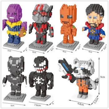 

WISEHAWK mini Diamonds interesting creative building blocks toys diy Assemble bricks model