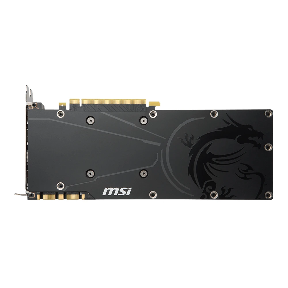 MSI Графика карта GEFORCE GTX1080Ti морской Ястреб X Видео карты 11 г 352bit 11016 мГц 1480 1582 14nm