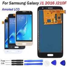 Best Price J120F LCD Amoled New For Samsung Galaxy J1 2016 J120 J120A J120F J120M J120FN Touch Screen Digitizer AMOLED LCD Display Assembly Best Price J120F LCD Amoled New For Samsung Galaxy J1 2016 J120 J120A J120F J120M J120FN Touch Screen Digitizer AMOLED LCD Display Assembly