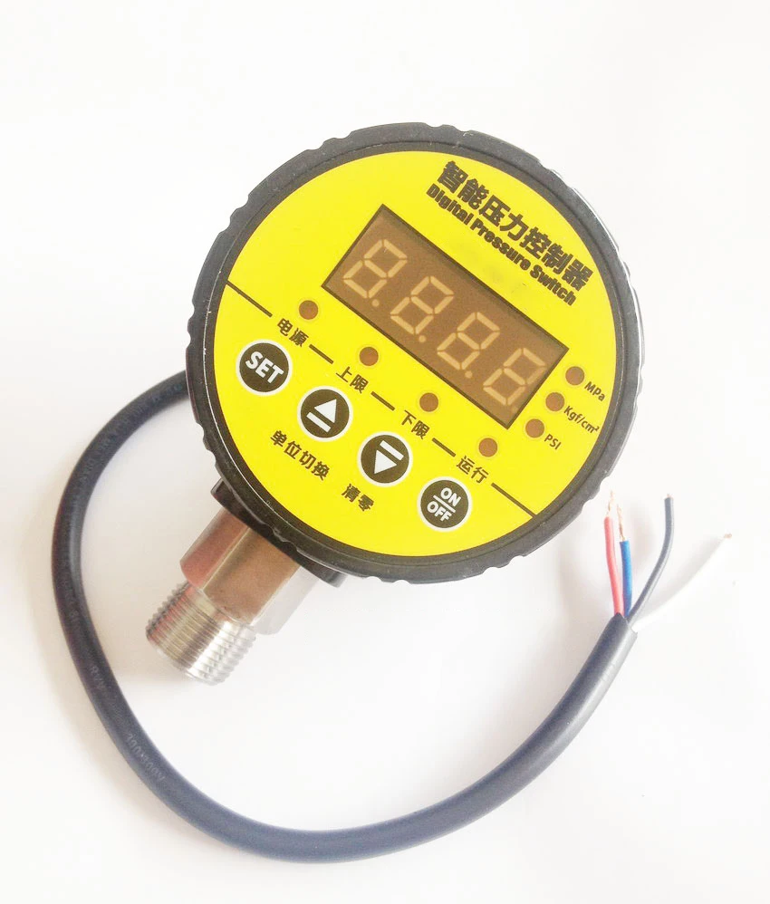 

Digial Differential Pressure Switch With 16Bar pressure 220V Power Supply and Accurate Control Digital Hydraulic Pressure Switch