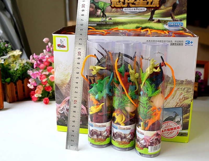 

Action Figure Dinosaur Toys Dragon Children's Toys Simulation Children's Dinosaur Children's Toys 12 Pieces Jurassic World Model