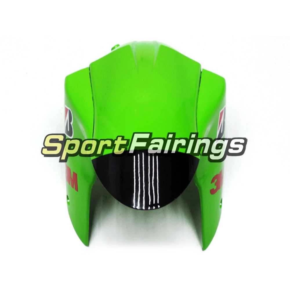 Инъекции Обтекатели для Кавасаки Ninja ZX-10R 06 07 ZX10R 2006 2007 мотоцикл полный комплект обтекателя ABS Пластик зеленая спойлер фитинг