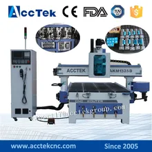 Factory price Japanese Yaskawa servo motor HSD spindle automatic wood carving machine 3d