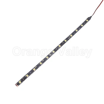 

50Pcs Super Bright 4 Color 30cm Waterproof 12 Leds Light 5050 SMD Flexible Universal Car Styling LED Car Strips DC 12V