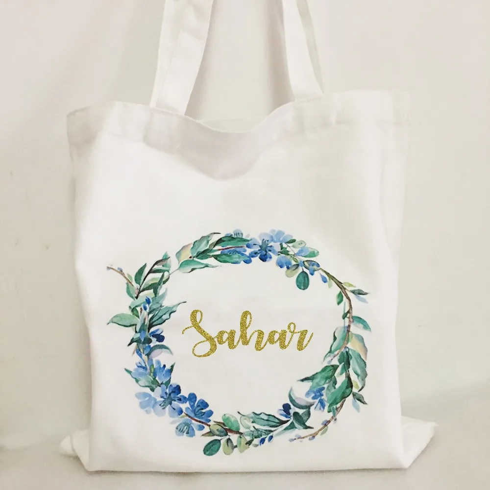 hen party canvas bags