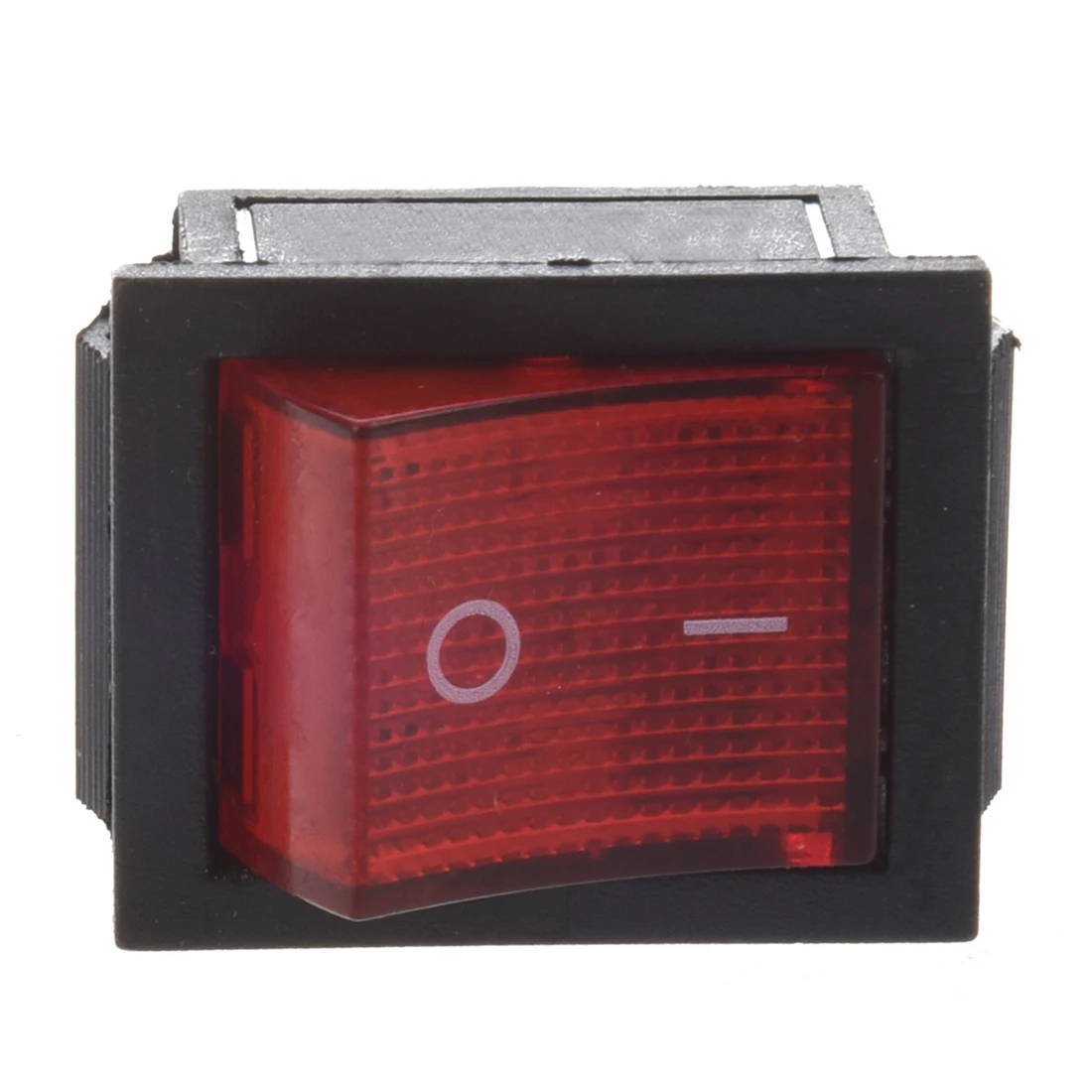 Красный световой 4 Pin DPST ON/OFF кнопки в кулисный переключатель 16A 20A 250 В переменного тока