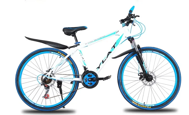 Flash Deal Mountain bike High Quality Carbon Steel Materials 21 Speed 22 inch Variable Speed Double Disc Damping 2