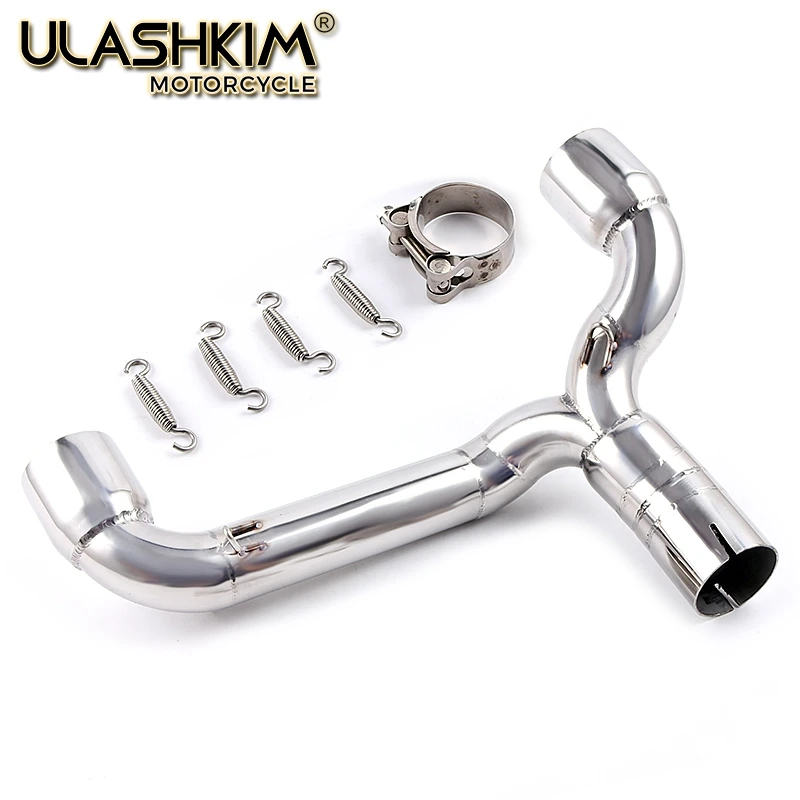 Motorcycle Full Exhaust Muffler Escape System Slip On For suzuki GSR400 GSR600 BK400 BK600 GSR BK 400 600 Modified Link Pipe