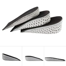 Men’s Women’s Fashion Comfortable Breathable Height Increase Eva Insoles Shoe Pads