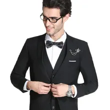 Новинка, деловой стиль, платье для работы, мужской костюм, свадебные костюмы для мужчин, плюс Размер 6xl, костюм мужской блейзер+ жилет+ брюки, 10 цветов, XF53